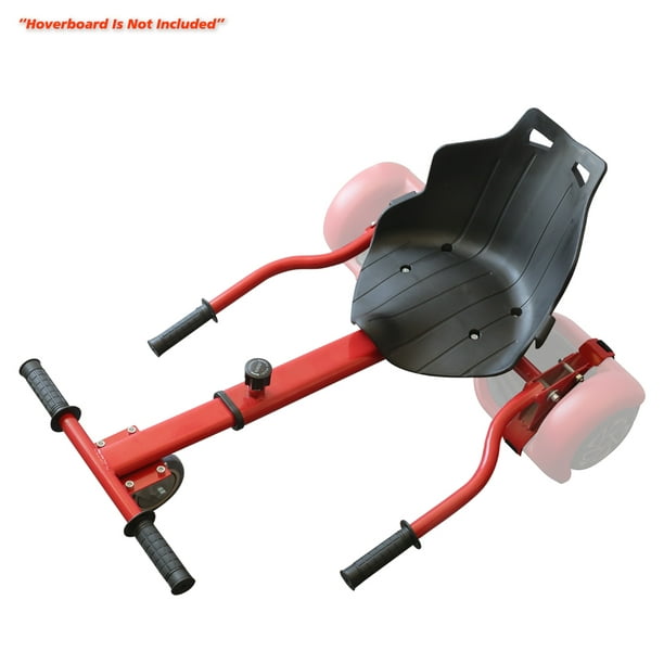 Hoverkart Go Kart Holder Seat For Self Balancing Board Hoverboard Scooter Red UK